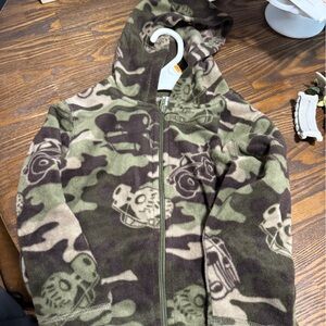 Camouflage Fleece Hoodie